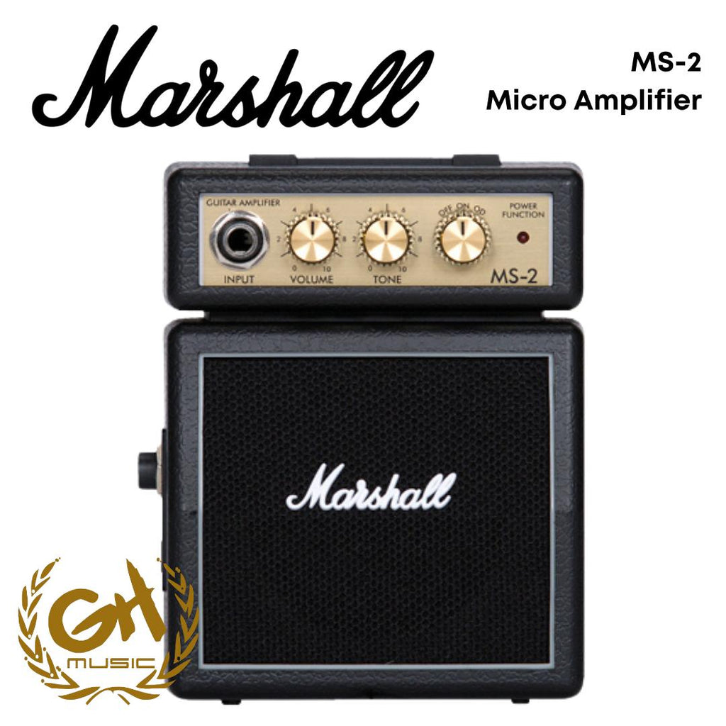 Marshall MS 2 Micro Guitar Amplifier | Ampli Gitar Mini MS2