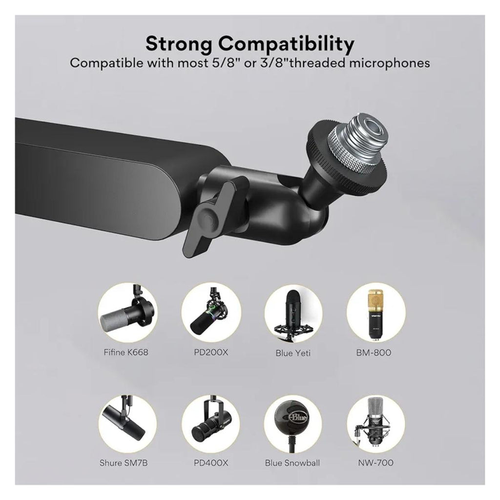 MAONO BA92 Microphone Suspension Boom Arm Stand