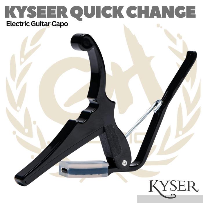 Kyser Quick Change Electric Guitar Capo - Kapo Gitar