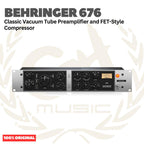 Behringer 676 Classic Vacuum Tube Preamplifier and FET-Style Compressor
