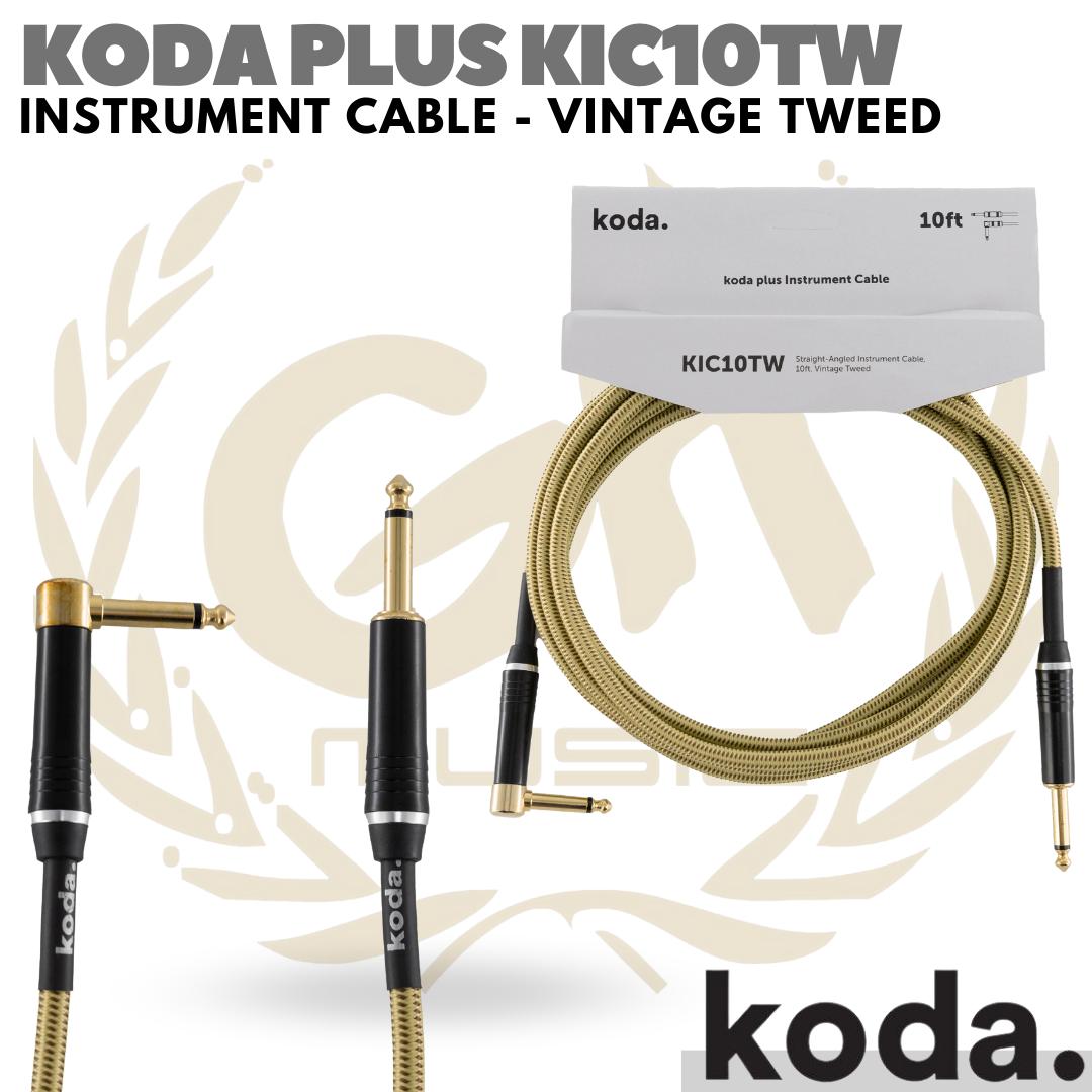 KODA PLUS STRAIGHT - ANGLED | Instrument Cable - Kabel Jack Instrumen
