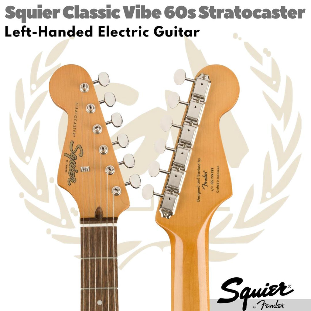 SQUIER STRATOCASTER Classic V 60s Left Handed Guitar | Gitar Kidal