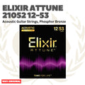 ELIXIR 21052 Attune Phosphor Bronze 12-53 Acoustic Guitar Strings - Senar Gitar Akustik