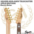 SQUIER TELECASTER Gold Edition 40th Anniversary | Gitar Elektrik