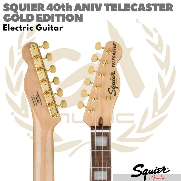 SQUIER TELECASTER Gold Edition 40th Anniversary | Gitar Elektrik