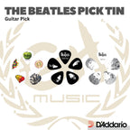 The Beatles Guitar Pick Tin, 15 - Pack - Pick Gitar Bass