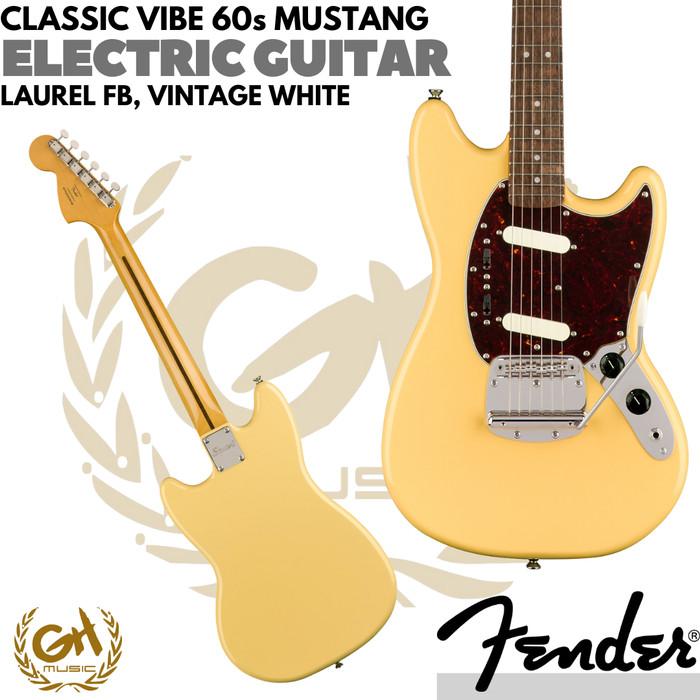 Squier Classic Vibe 60s Mustang Electric Guitar, Laurel FB
