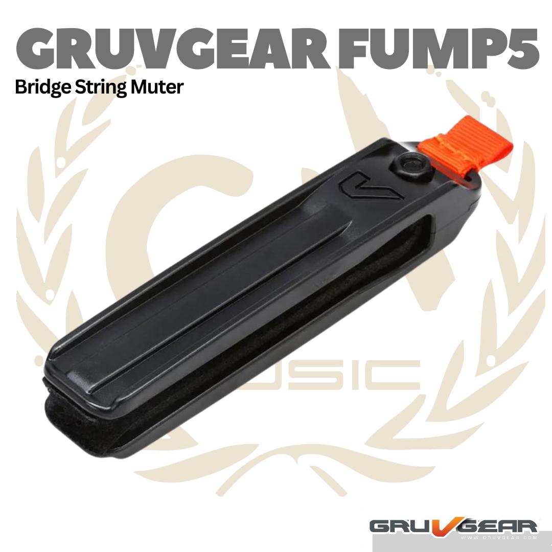 Gruvgear Fump5 Bridge String Mute - Peredam Senar Bass