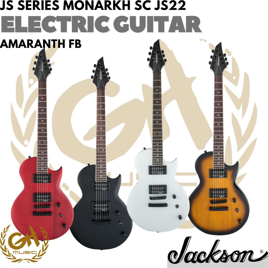 Jackson JS Series Monarkh SC JS22 Electric Guitar, Amaranth FB - Gitar Listrik