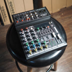 Recording Tech Elegant-4 Professional Audio Mixer | RT-Elegant4 4 Channel Mixer Podcast Karaoke