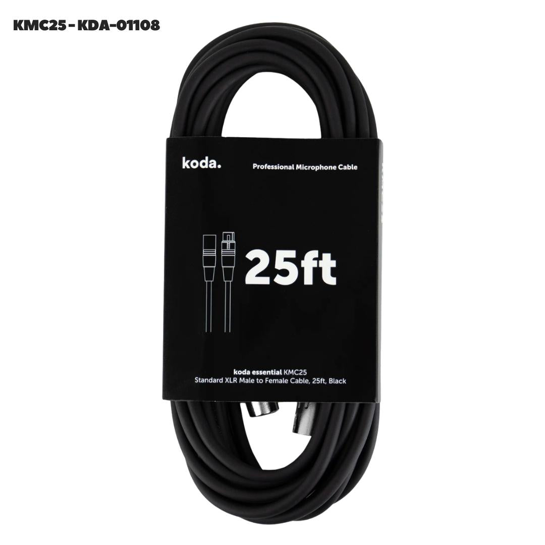 Koda Essential KMC Microphone Cable - Kabel XLR Canon 3pin