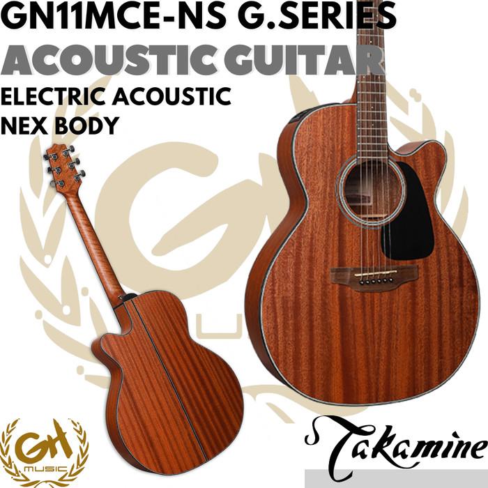 Takamine GN11MCE Nex Body Acoustic Electric Guitar - Gitar Akustik