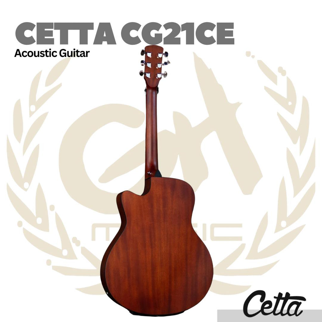 Cetta CG21CE Acoustic Guitar - Gitar Akustik