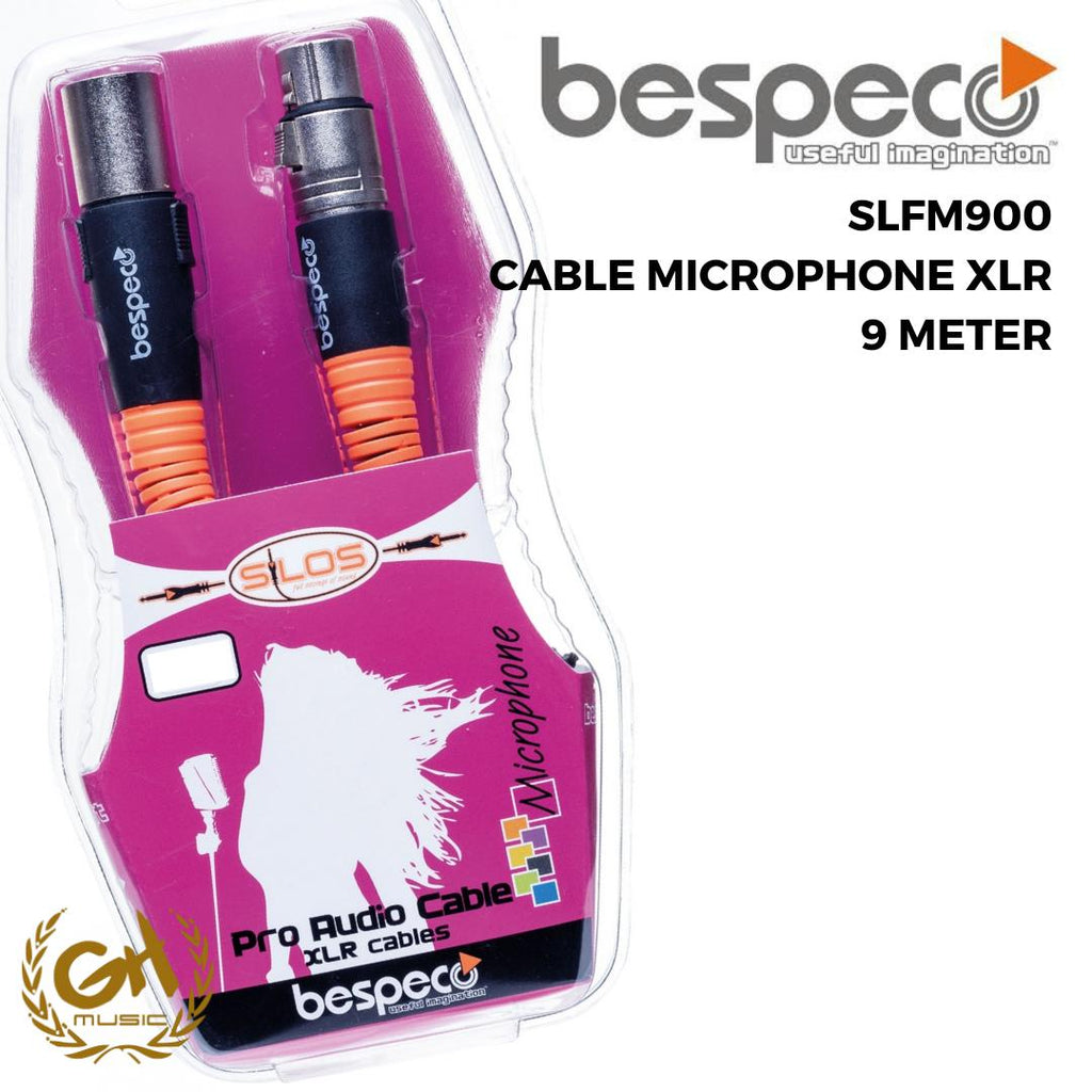 BESPECO SLFM900 CABLE MICROPHONE XLR 9 METER