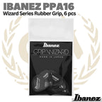 IBANEZ PPA16 Wizard Series Rubber Grip, 6 pcs | Pik Gitar