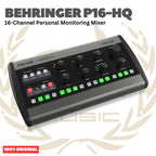 Behringer P16-HQ 16-Channel Personal Monitoring Mixer - P16HQ Mixer