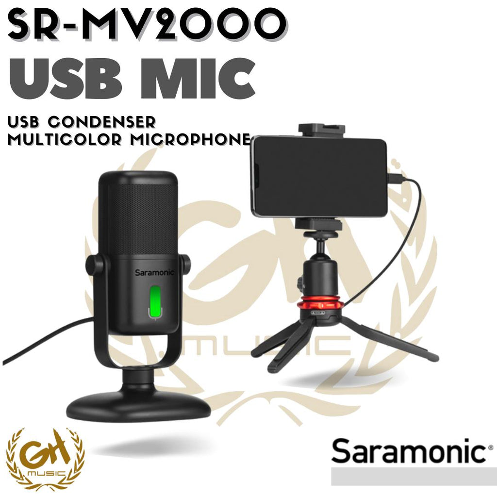 SARAMONIC SR-MV2000 USB Condenser Multicolor Microphone