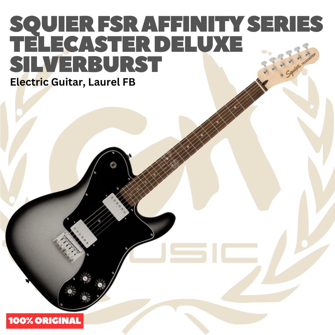 SQUIER FSR Affinity Series Telecaster Deluxe Electric Guitar - Gitar Listrik Elektrik Original Asli