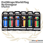Fretwrap By Gruvgear HD WORLD FLAG - String Muter