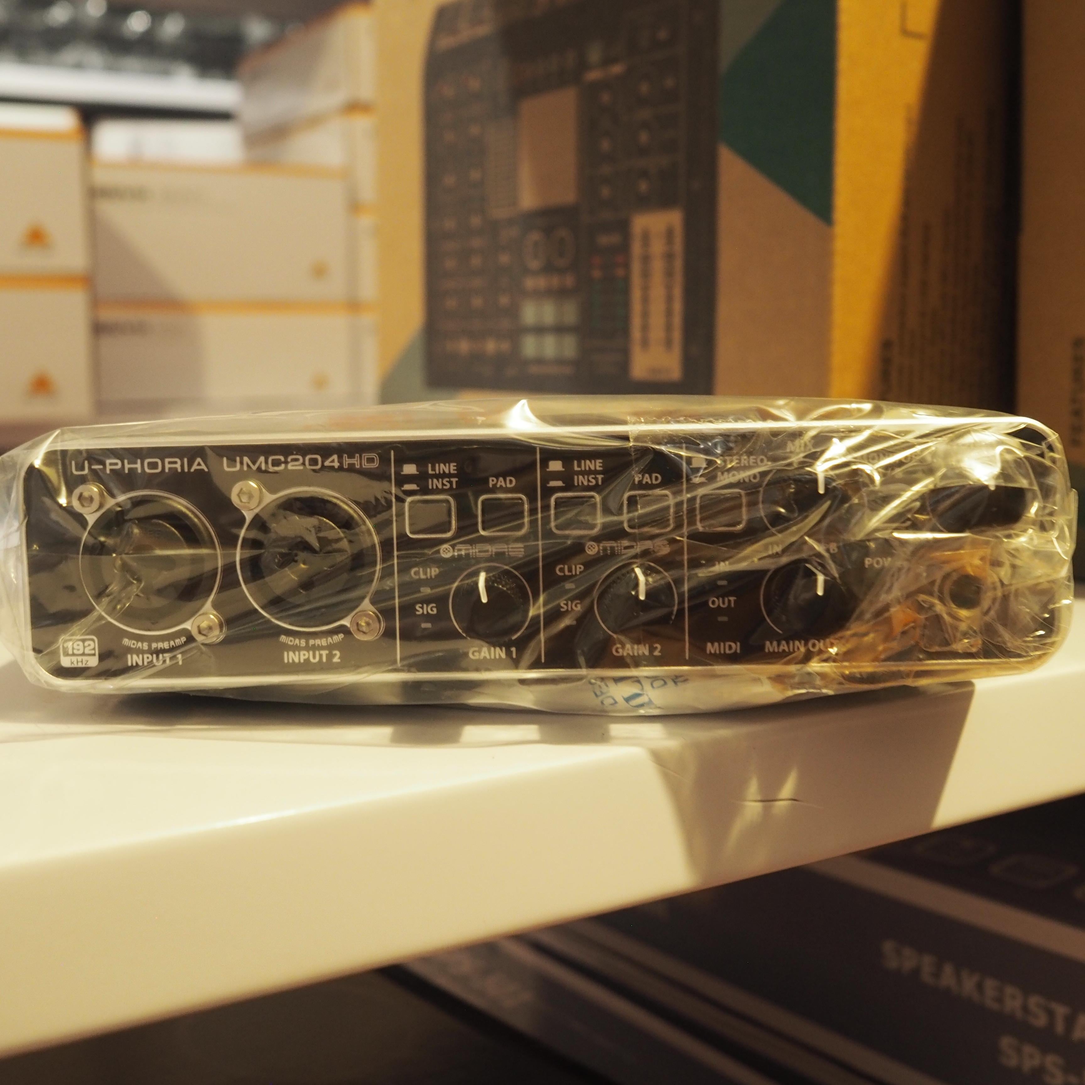 BEHRINGER U-PHORIA UMC204HD - SOUNDCARD RECORDING