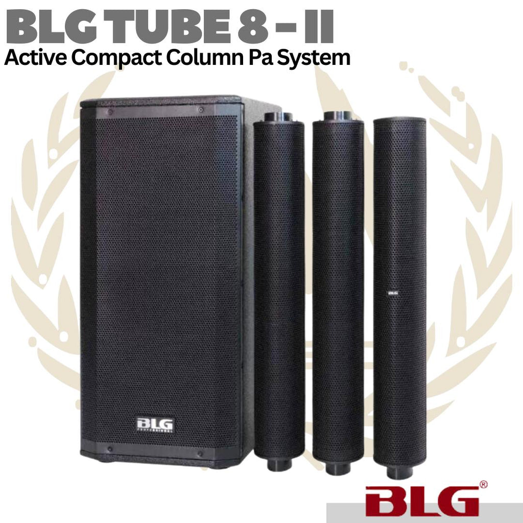 BLG TUBE 8 II Active Compact Column Pa Speaker System | Spiker Aktif
