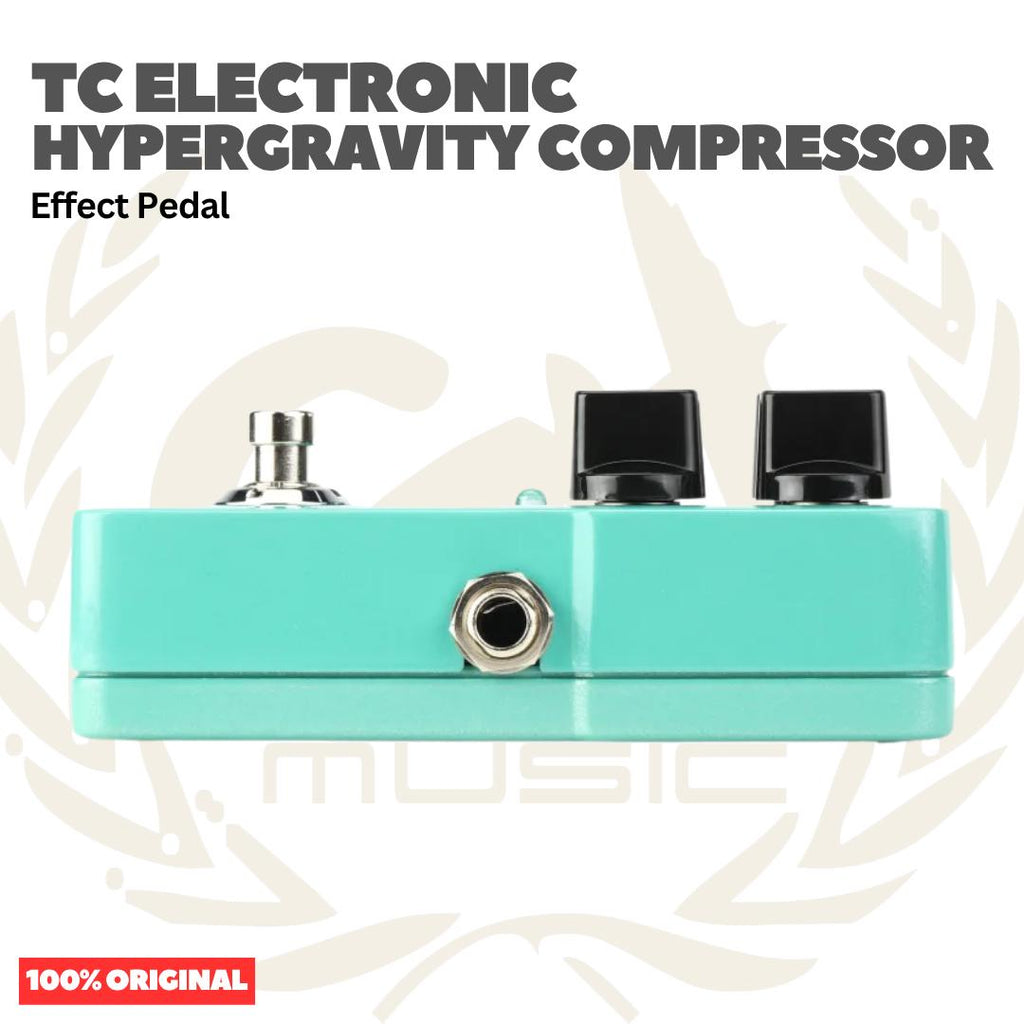 TC Electronic Hypergravity Compressor Guitar Effect Pedal - Pedal Efek Gitar Bass