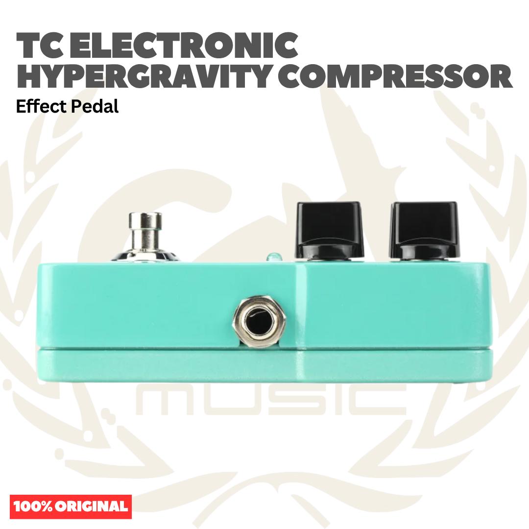 TC Electronic Hypergravity Compressor Guitar Effect Pedal - Pedal Efek Gitar Bass