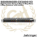 BEHRINGER SUPER-X PRO CX3400 V2 2 / 3 / Mono 4 Way Crossover
