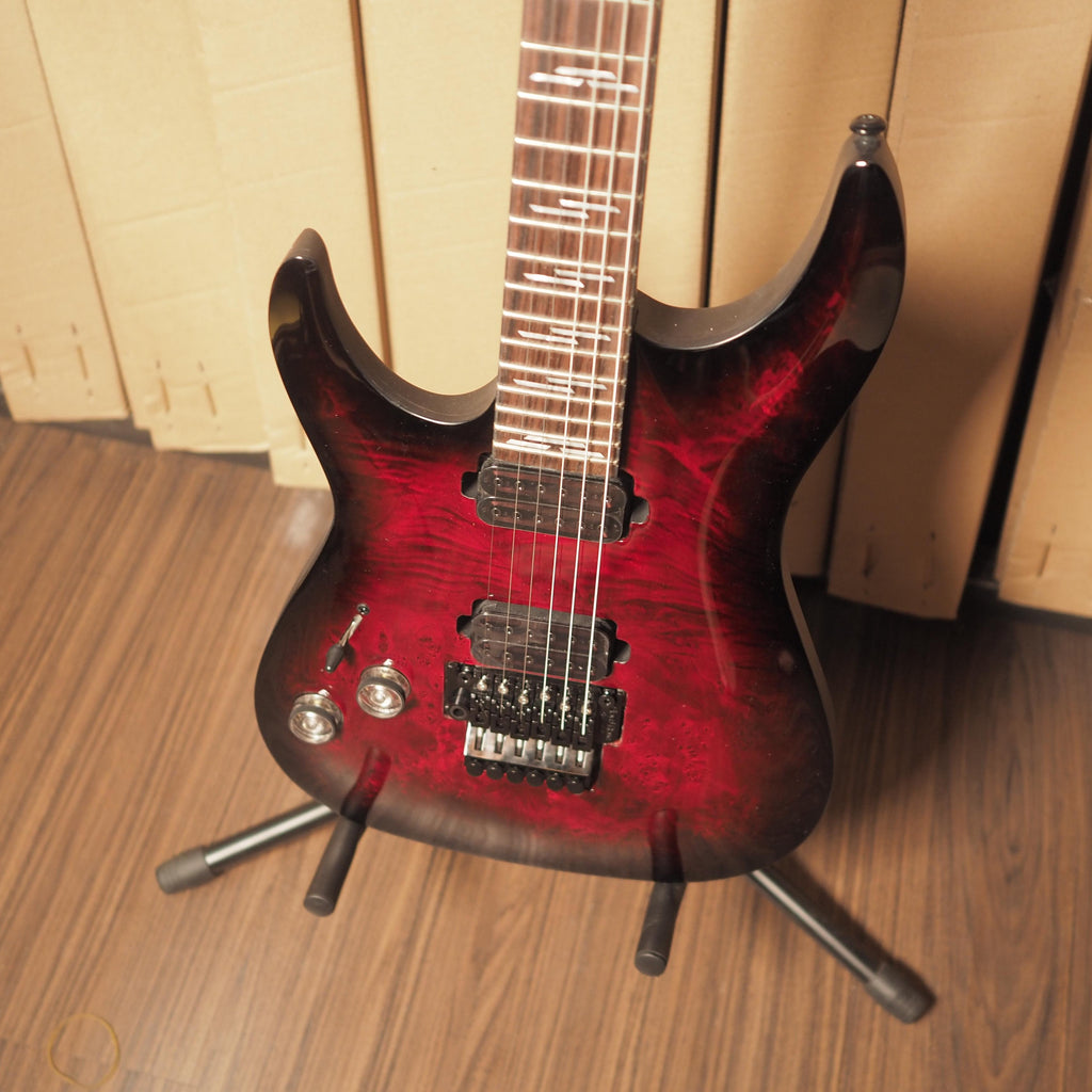 Schecter Omen Elite 6 FR Floyd Rose Left Handed Electric Guitar | Gitar Elektrik Kidal