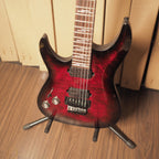 Schecter Omen Elite 6 FR Floyd Rose Left Handed Electric Guitar | Gitar Elektrik Kidal
