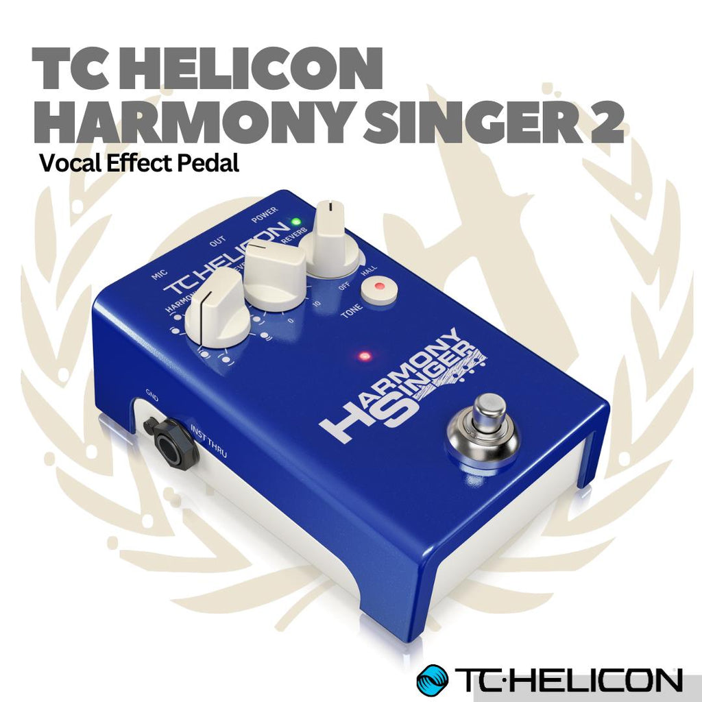 TC Helicon Harmony Singer 2 Vocal Effect Pedal - Efek Vokal