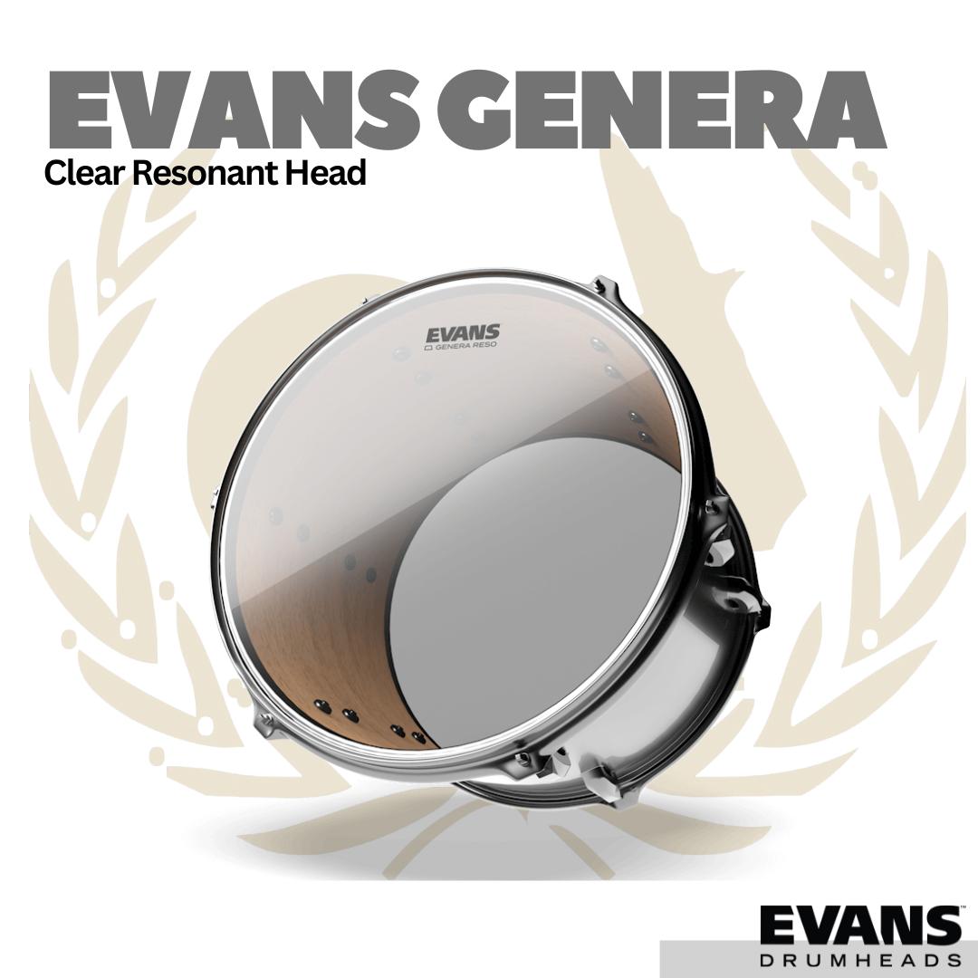Evans Genera Resonant Clear Drum Head - Membran Drum