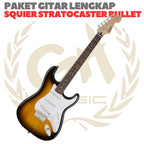 PAKET GITAR SQUIER STRATOCASTER BULLET Electric Gitar | GUITAR PACK