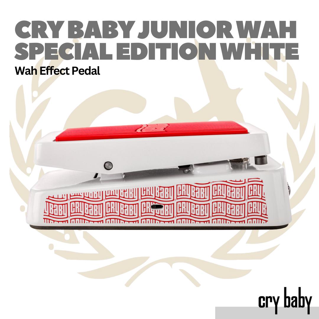 CRY BABY CBJ95SW JUNIOR WAH SPECIAL EDITION WHITE - Wah Efek Pedal