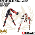DiMarzio Polyphia Floral Muse ClipLock - STRAP GITAR