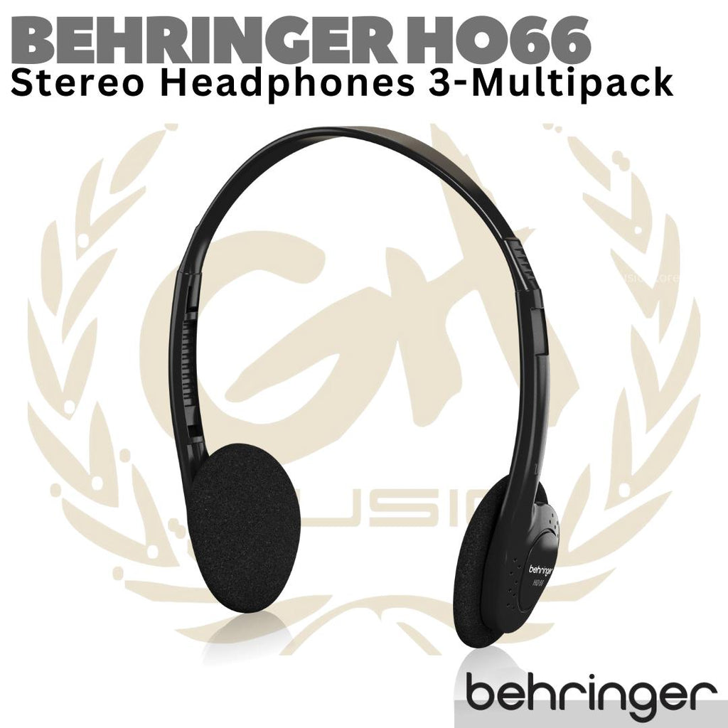 BEHRINGER HO66 Stereo Headphones isi 3 Multipack | Headphone Murah