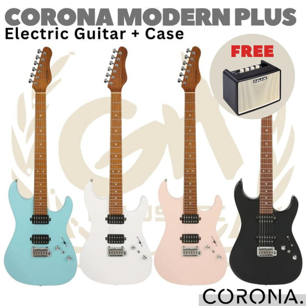 CORONA MODERN PLUS HH Electric Guitar | Gitar Elektrik Stratocaster