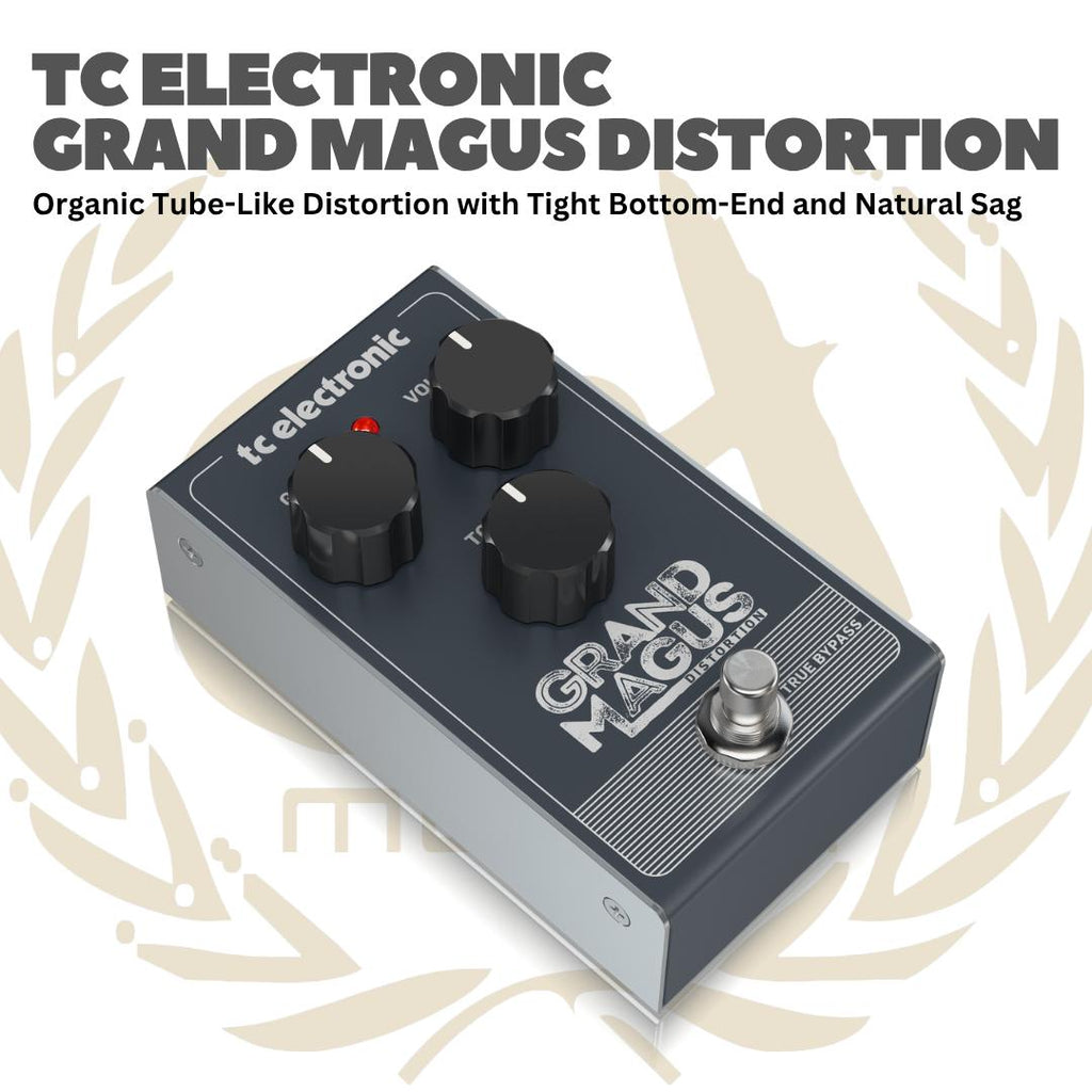 TC Electronic Grand Magus Distortion - Efek Gitar Bass Pedal