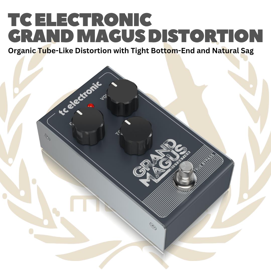 TC Electronic Grand Magus Distortion - Efek Gitar Bass Pedal