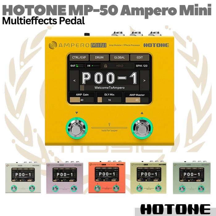 HOTONE MP50 Ampero Mini Multi effects Pedal | Efek Gitar Multieffect