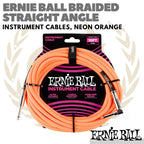 ERNIE BALL BRAIDED Straight Angle Instrument Cable | Kabel Jack Gitar