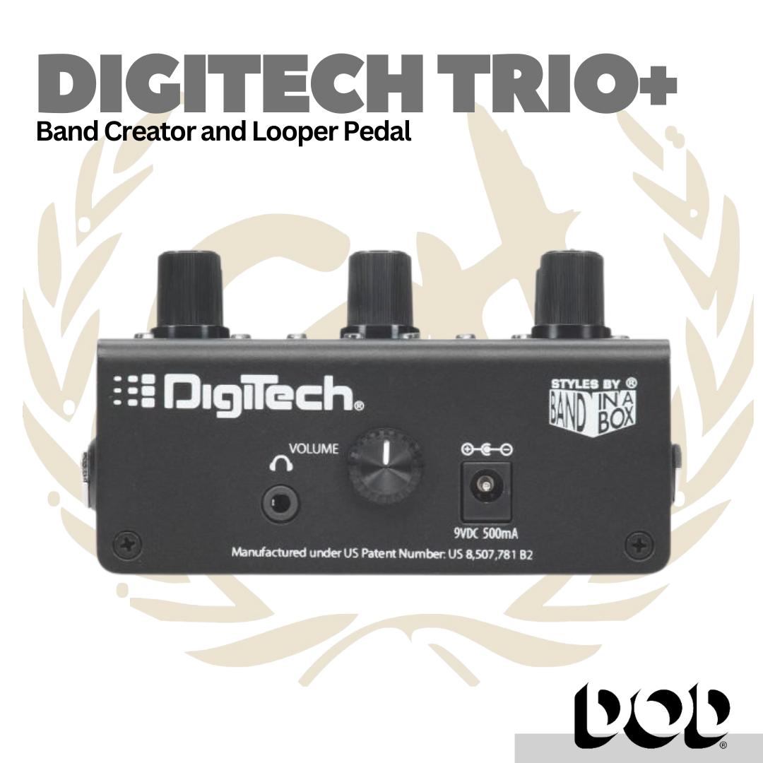 DigiTech Trio+ Band Creator and Looper Effect Pedal - Efek Gitar