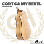 Cort GA-MY Bevel Acoustic Guitar - Gitar Akustik