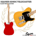 SQUIER SONIC TELECASTER Electric Guitar | Gitar Listrik Elektrik - BLACK