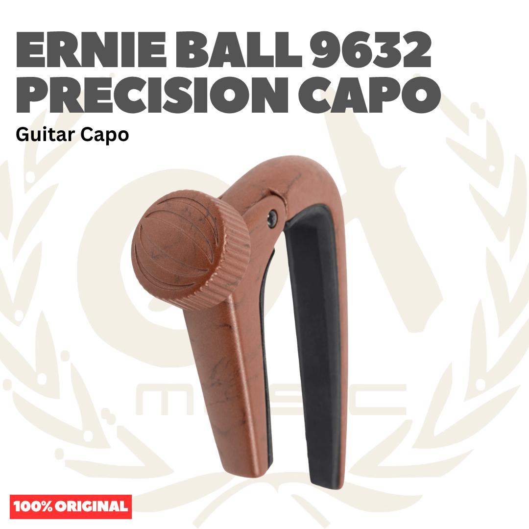 Ernie Ball Precision Capo 9632 Guitar Capo, Bronze - Kapo Gitar | P09632