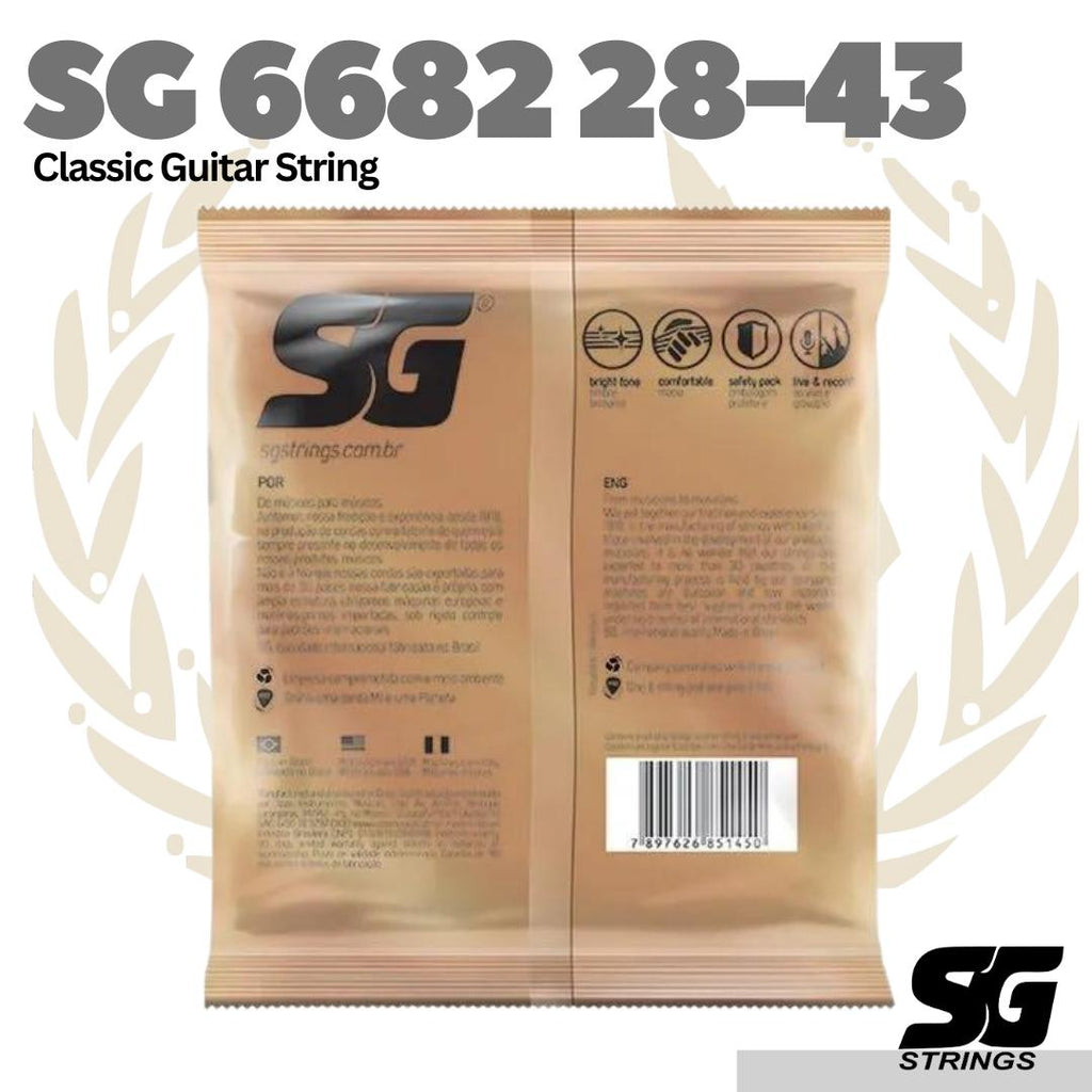 SG String 6682 Classical Guitar String 28-43 - Senar Gitar Klasik
