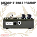 MXR M-81 Bass Preamp Bass Effect Pedal - Pedal Efek Bass Gitar M81 Original Asli