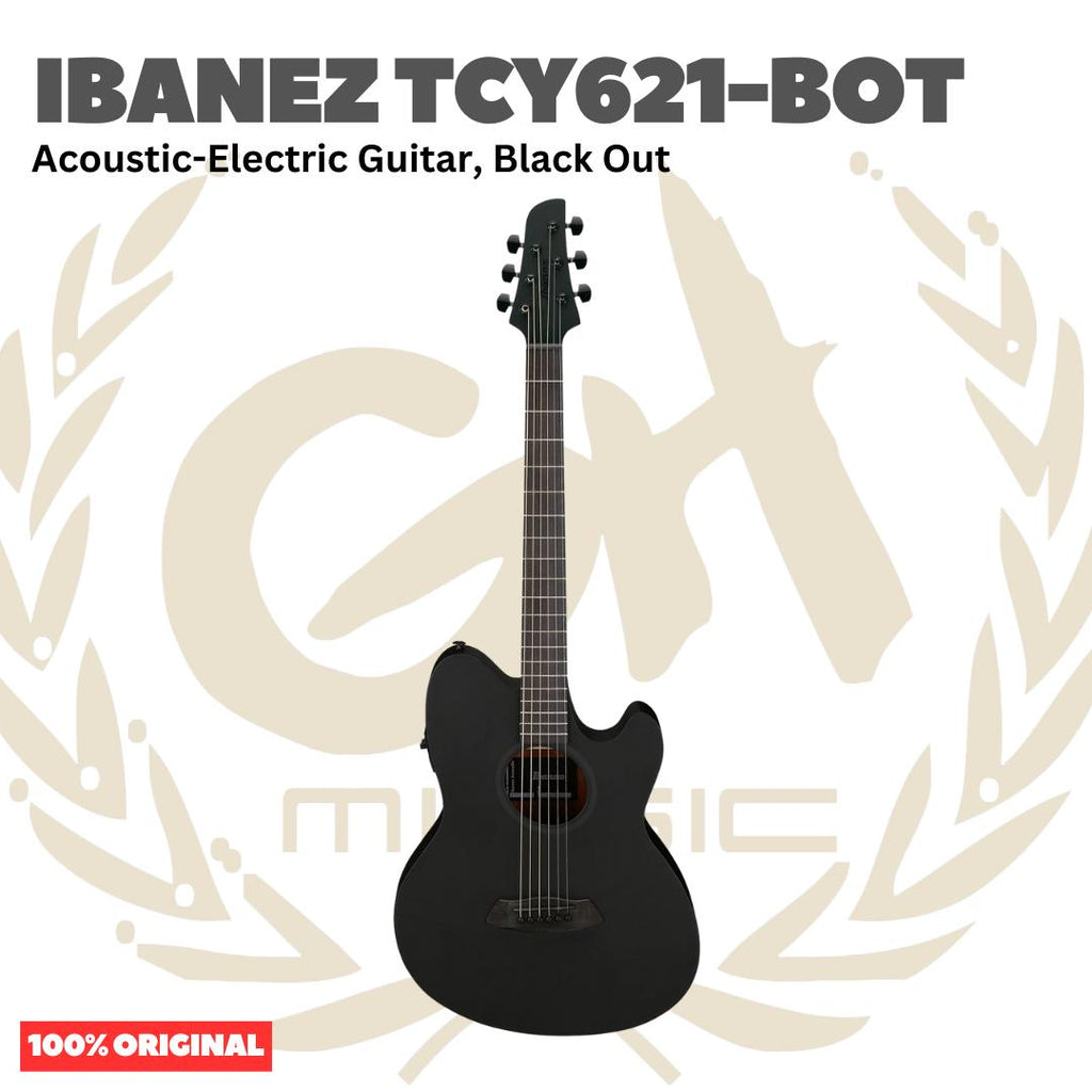 Ibanez TCY621-BOT Acoustic-Electric Guitar with Preamp - Gitar Akustik dengan Preamp
