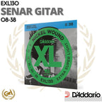 D'ADDARIO EXL130, 08-38, EXTRA SUPER LIGHT GUITAR STRING - SENAR GITAR