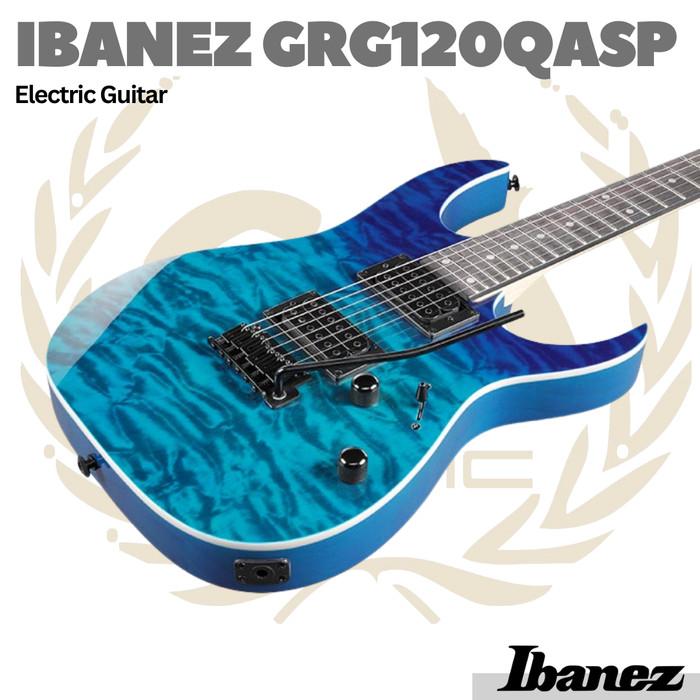 Ibanez Gio GRG120QASP Electric Guitar - Gitar Elektrik Original Asli